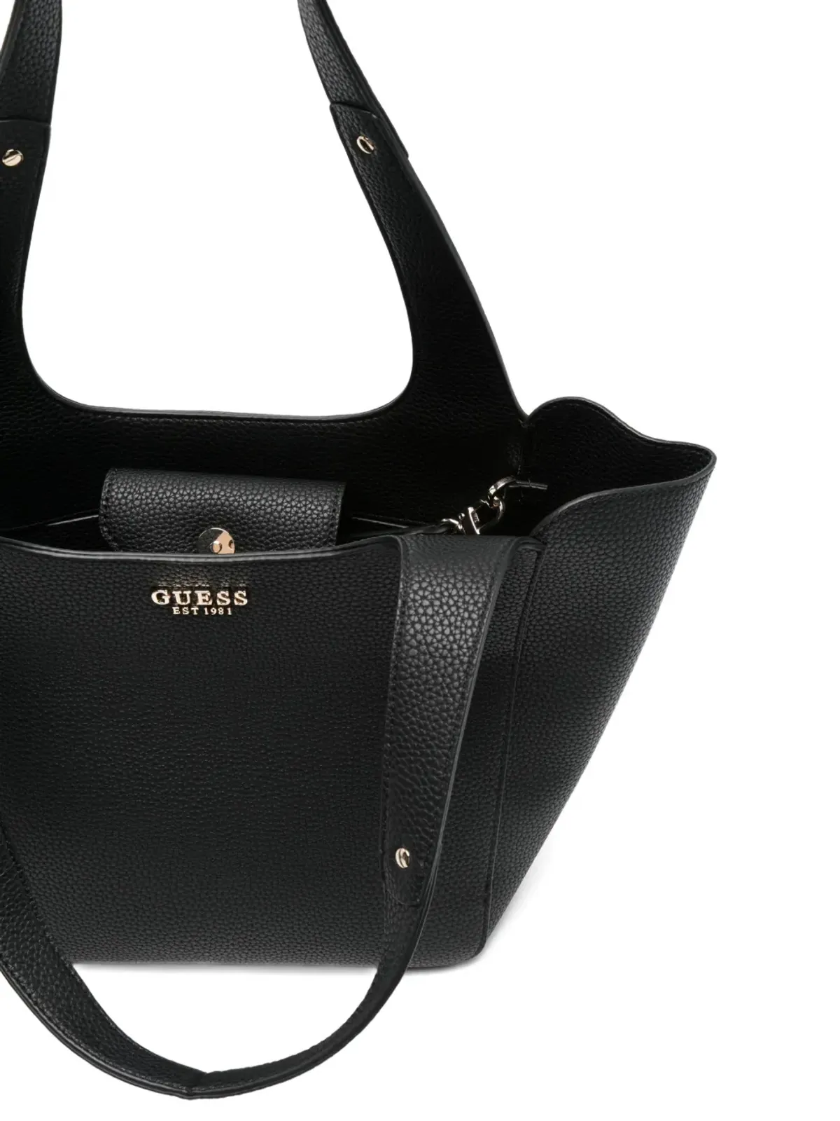 GUESS USA Calista detachable-pouch トートバッグ - 画像4