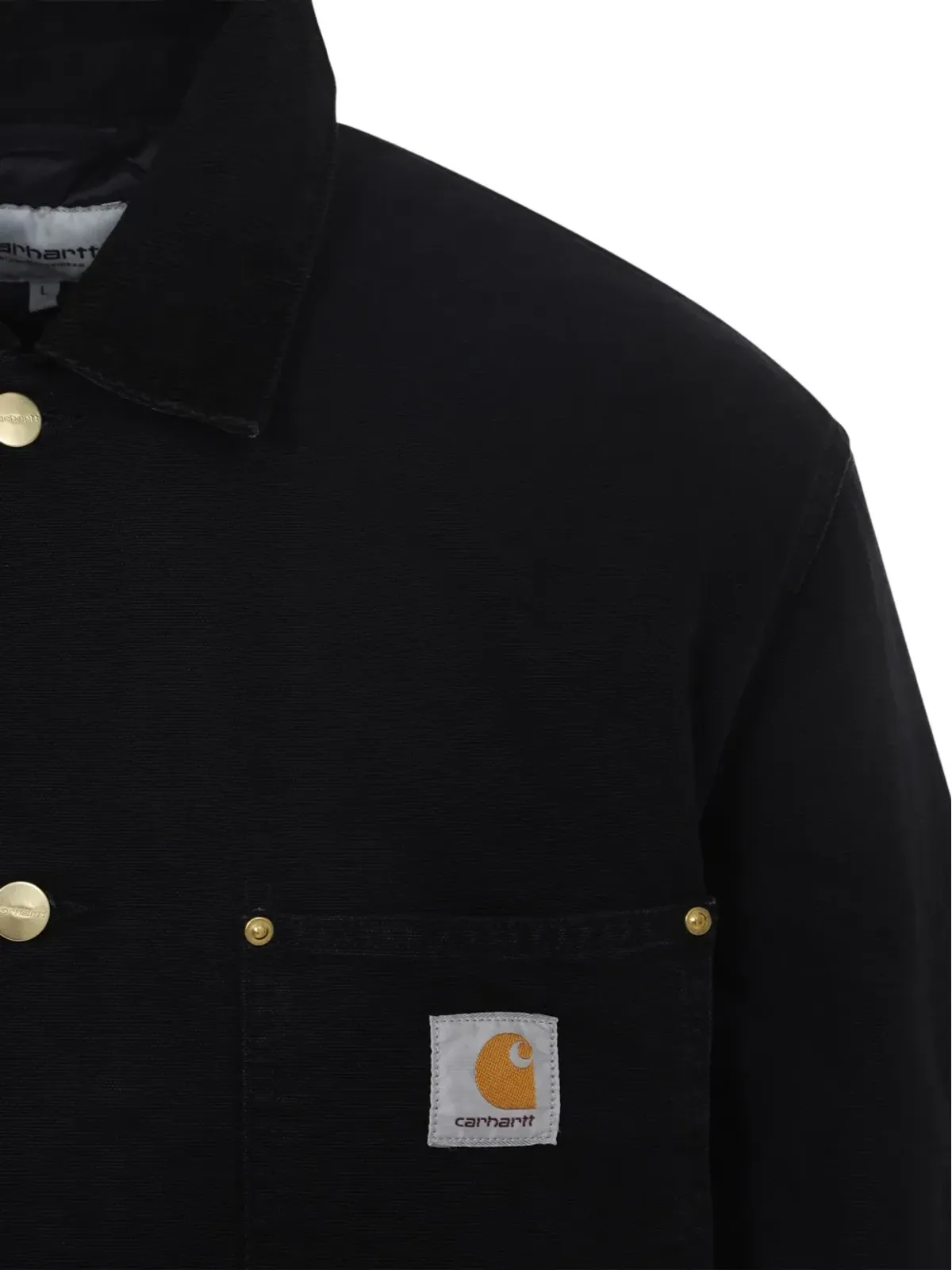 Carhartt WIP Clapton コットンジャケット ブラック - 画像4