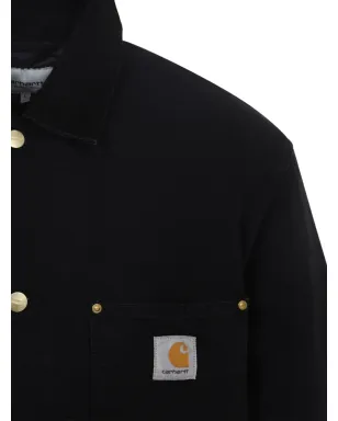 Carhartt WIP Clapton コットンジャケット ブラック - サムネイル4