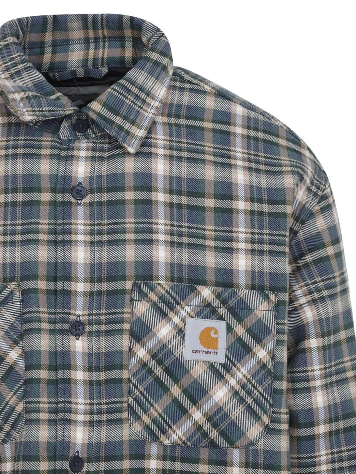 Carhartt WIP チェック柄ポケット付きシャツ - 画像3