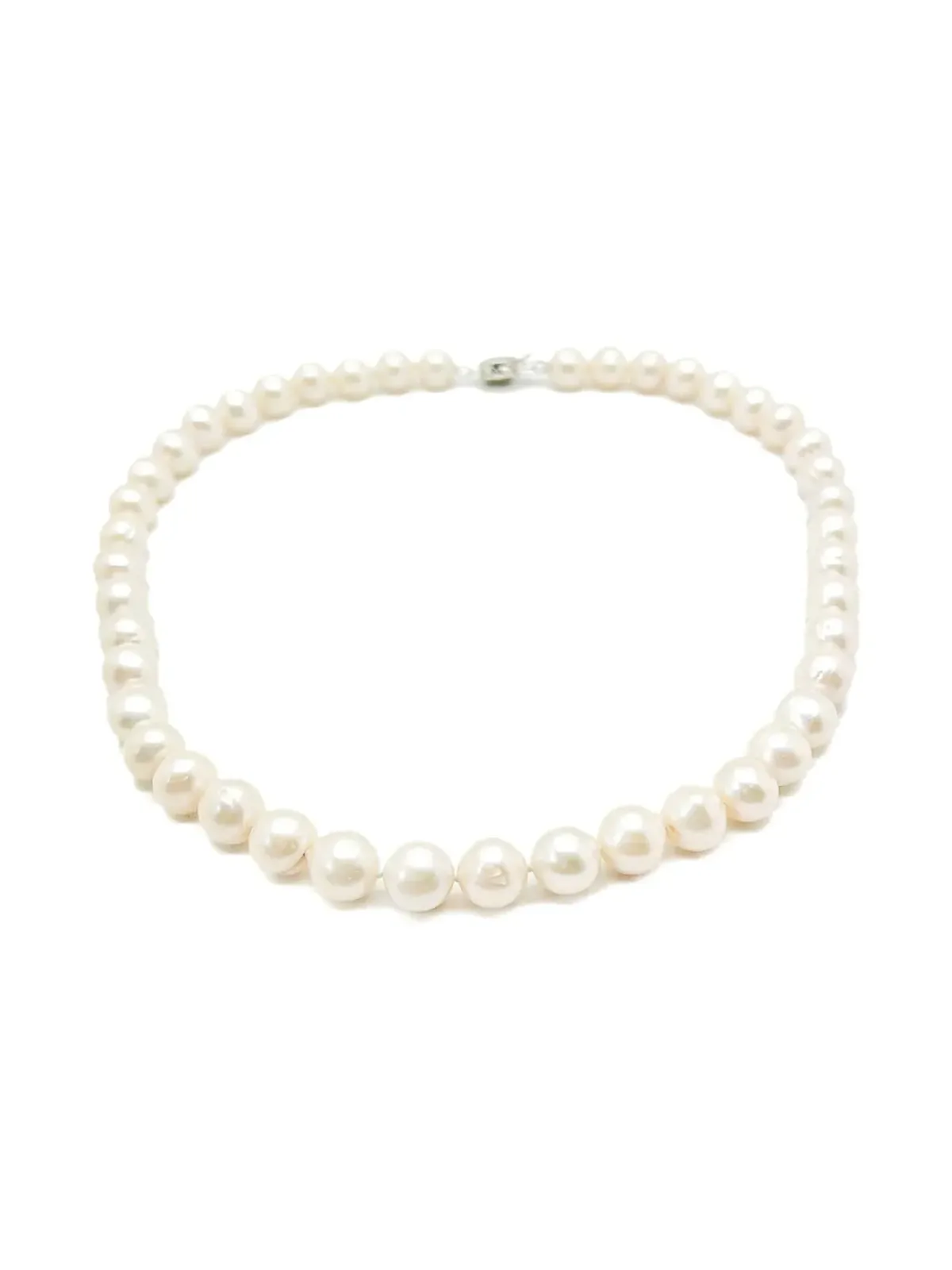 Jennifer Gibson Jewellery 2000年代ビンテージ パールロープネックレス - ホワイト - 画像2