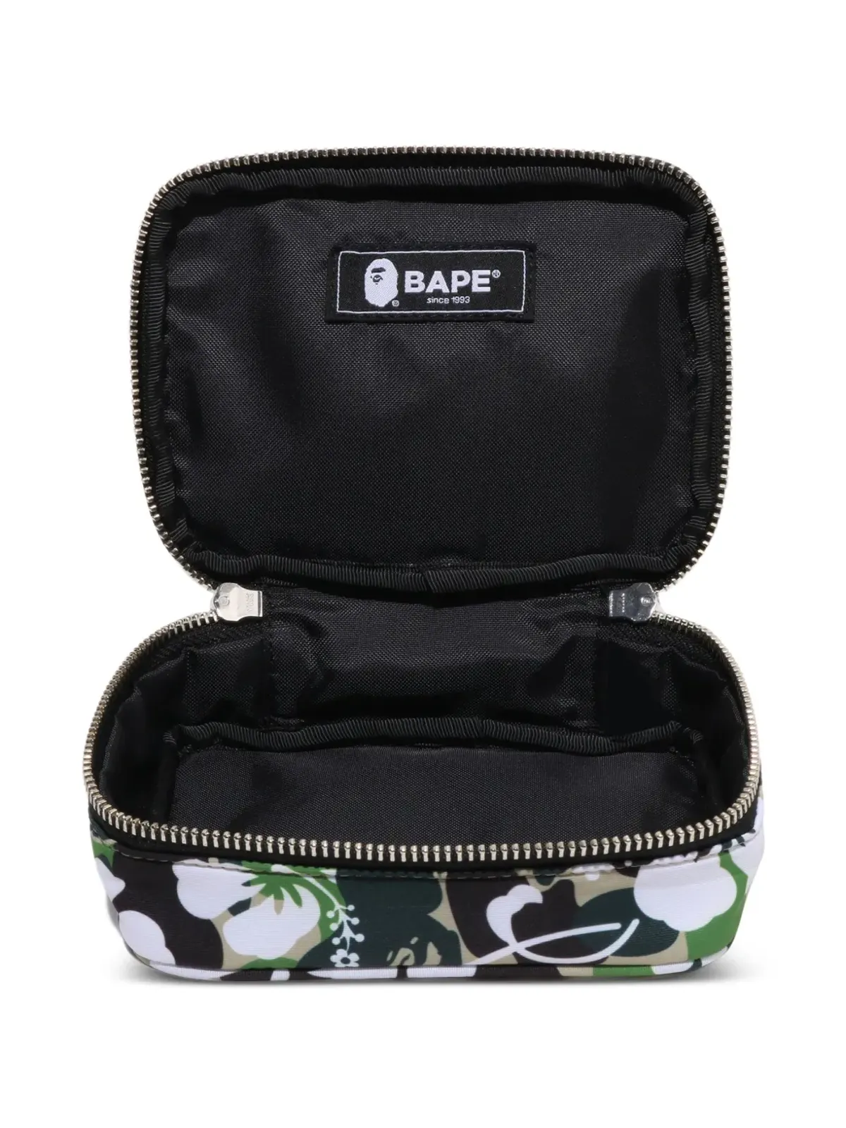 A BATHING APE® ハイビスカス柄洗面バッグ - 画像3