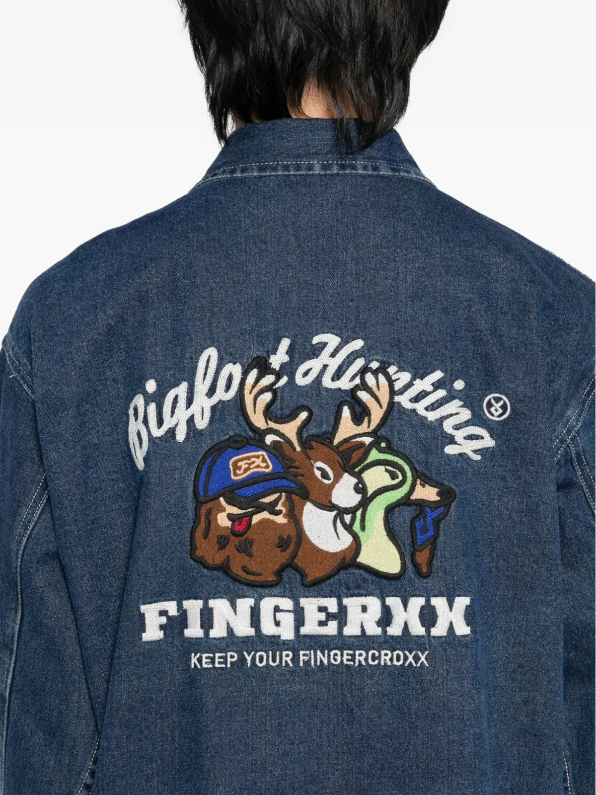 FINGERCROXX 四ポケットデニムジャケット - 画像5