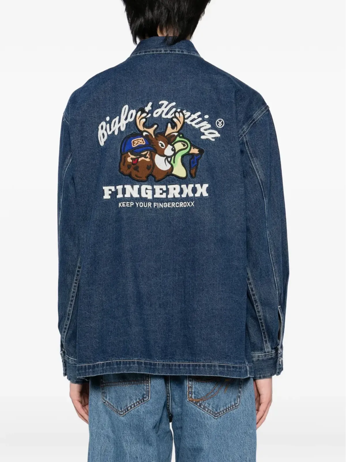 FINGERCROXX 四ポケットデニムジャケット - 画像4