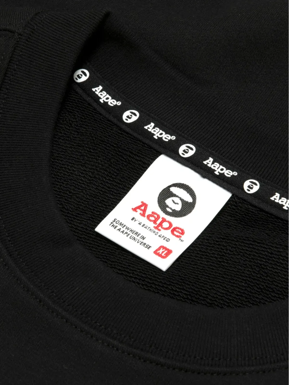 AAPE BY *A BATHING APE® Ape Head-print クルーネック スウェットシャツ - 画像5