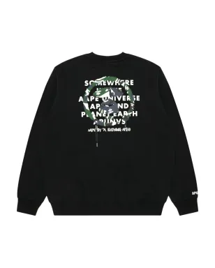 AAPE BY *A BATHING APE® Ape Head-print クルーネック スウェットシャツ - サムネイル2