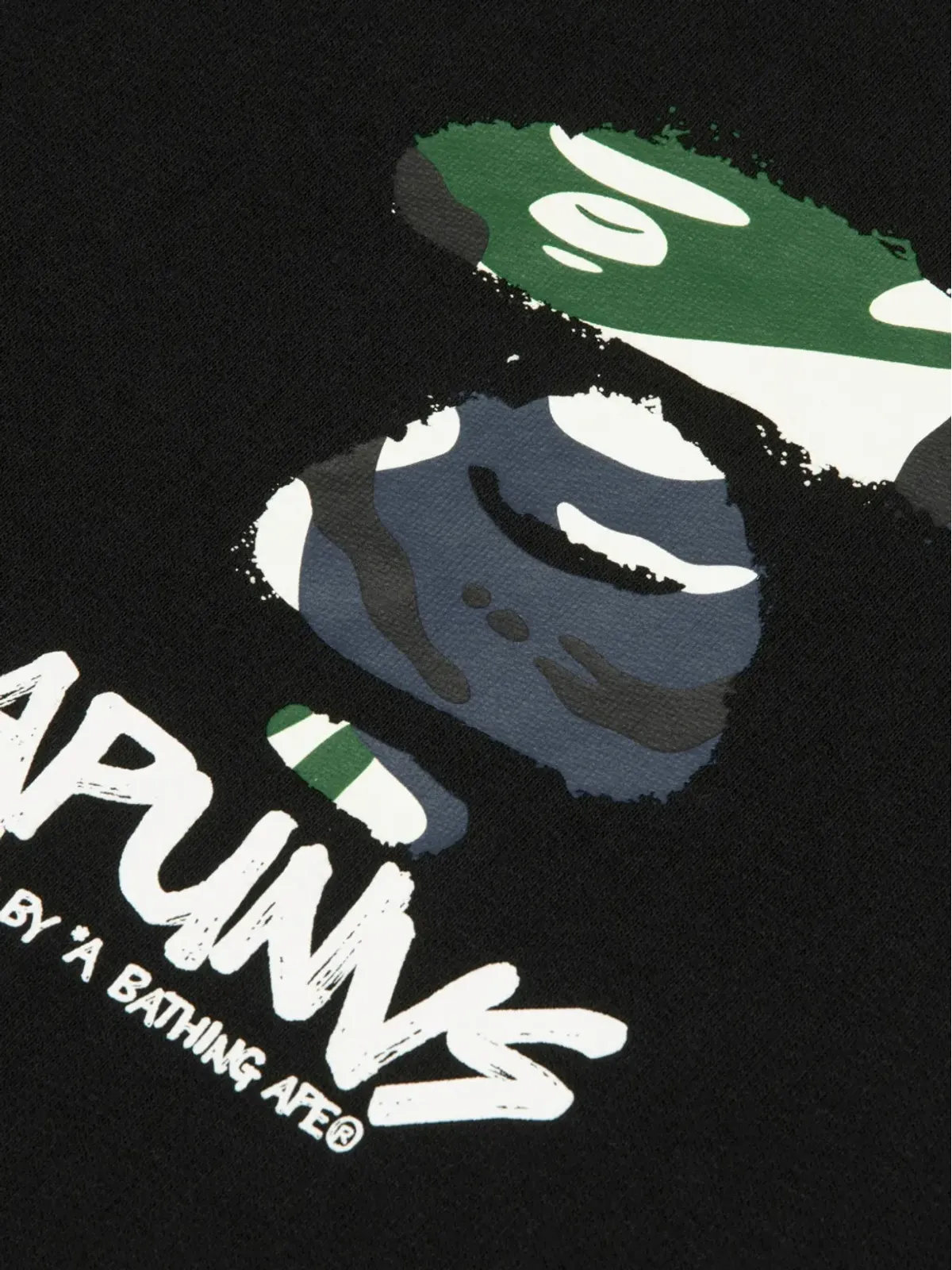 AAPE BY *A BATHING APE® Ape Head-print クルーネック スウェットシャツ - 画像4