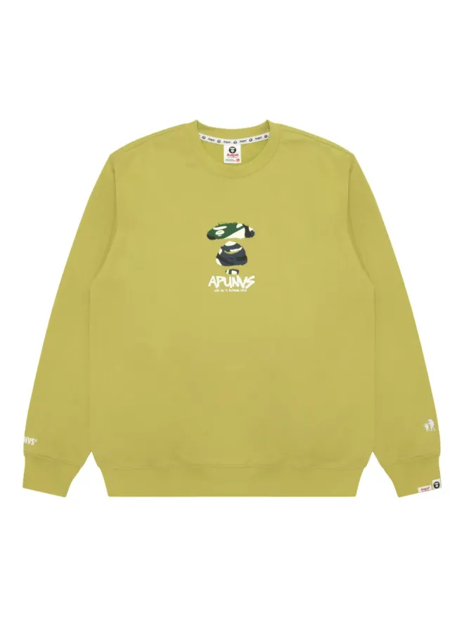 AAPE BY *A BATHING APE® AAPE BY *A BATHING APE® カモフラージュプリント クルーネック スウェットシャツの商品画像