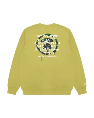 AAPE BY *A BATHING APE® カモフラージュプリント クルーネック スウェットシャツ - サムネイル2