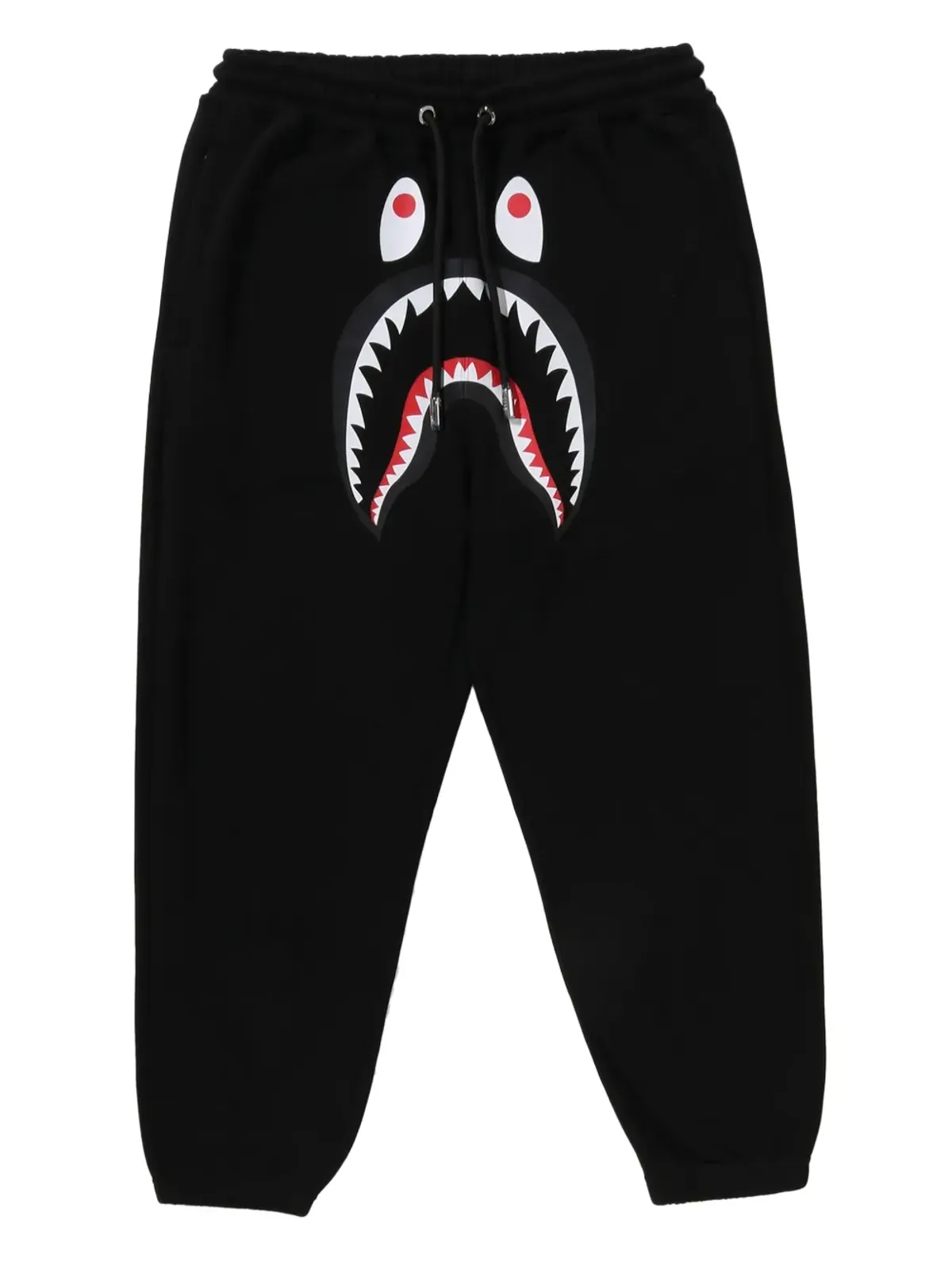 A BATHING APE シャークヘッド ドローストリング トラックパンツ - 画像1