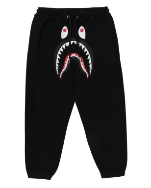 A BATHING APE シャークヘッド ドローストリング トラックパンツ - サムネイル1