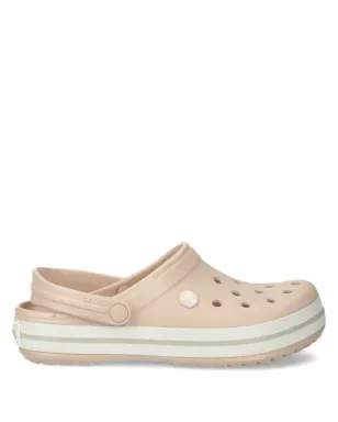 Crocs 穴あきストライプスライド - サムネイル1