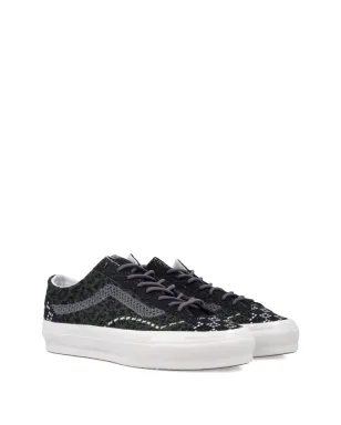 Vans Premium Old Skool-patterned-knit ローカットスニーカー - ブラック - サムネイル2
