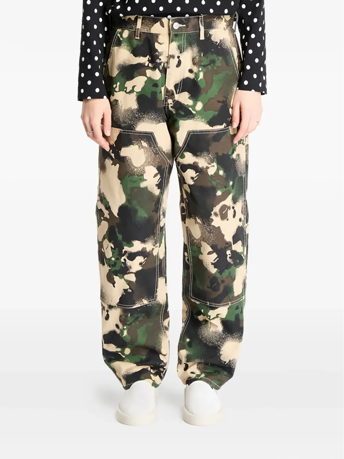 A BATHING APE® 迷彩柄コットンパンツ - 画像2