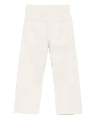 Paolo Pecora Kids 切りっぱなしデニムジーンズ - サムネイル2