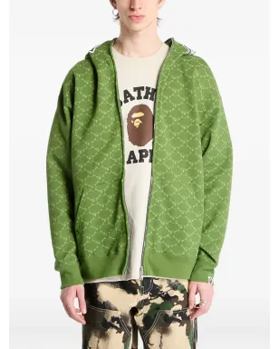 A BATHING APE® コレッジモノグラム シャーク フルジップ フーディ - サムネイル4