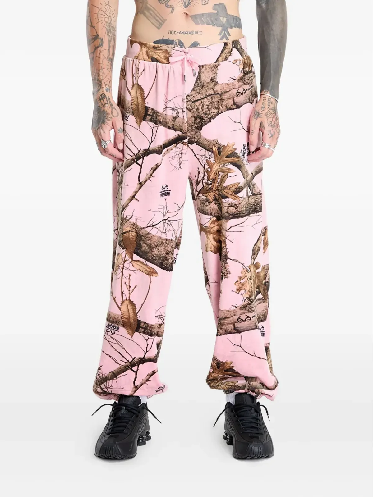 Pleasures x Juicy Couture Realtree velour track pants - ピンク - 画像2