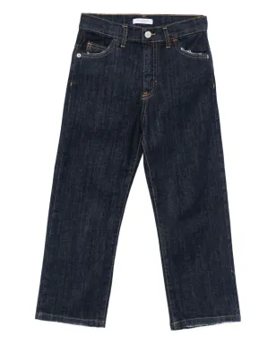 Paolo Pecora Kids ダメージデニムパンツ - サムネイル1