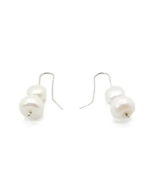 Jennifer Gibson Jewellery 2020s ダブルパール・ドロップ ピアス - サムネイル3