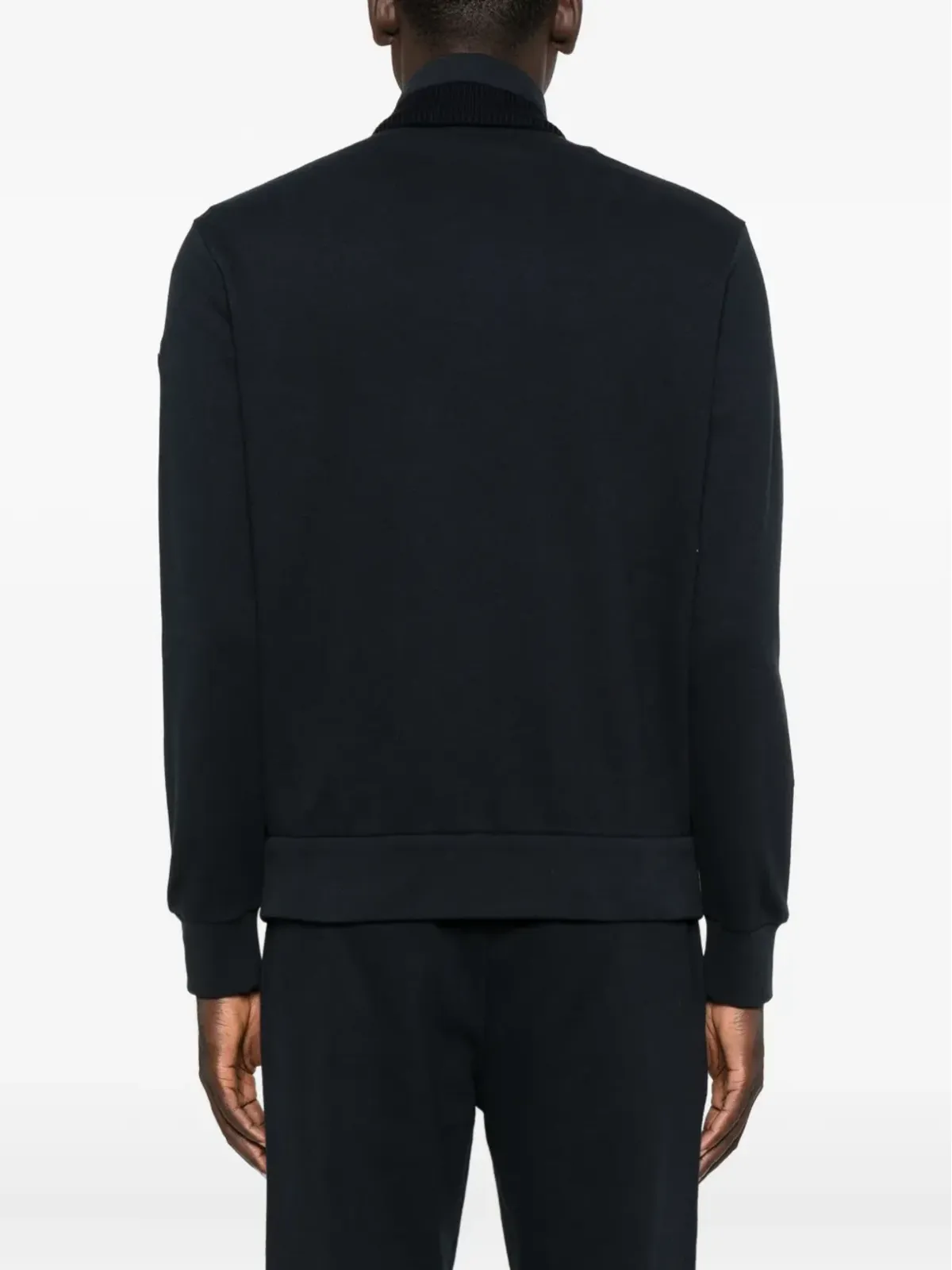 Moncler ジップアップ ロゴパッチ スウェットシャツ - 画像4