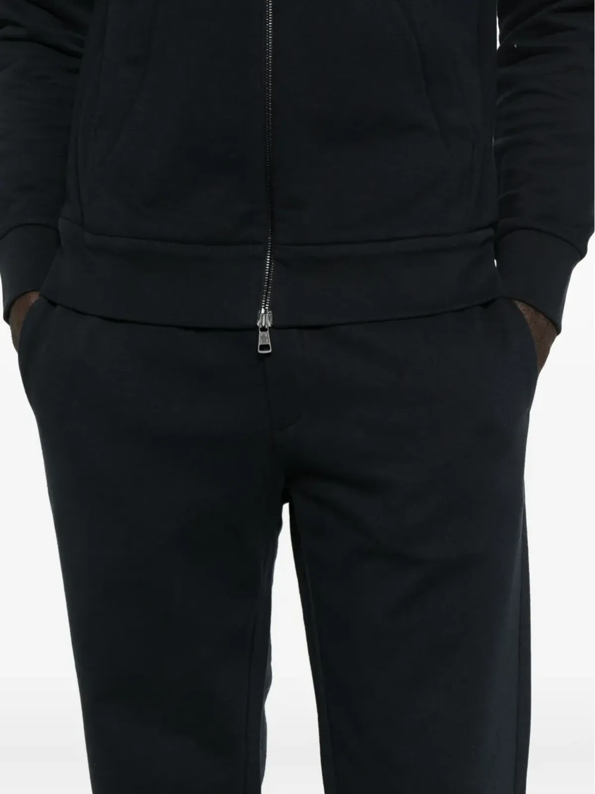 Moncler elasticated-waistband track pants - Black - 画像5