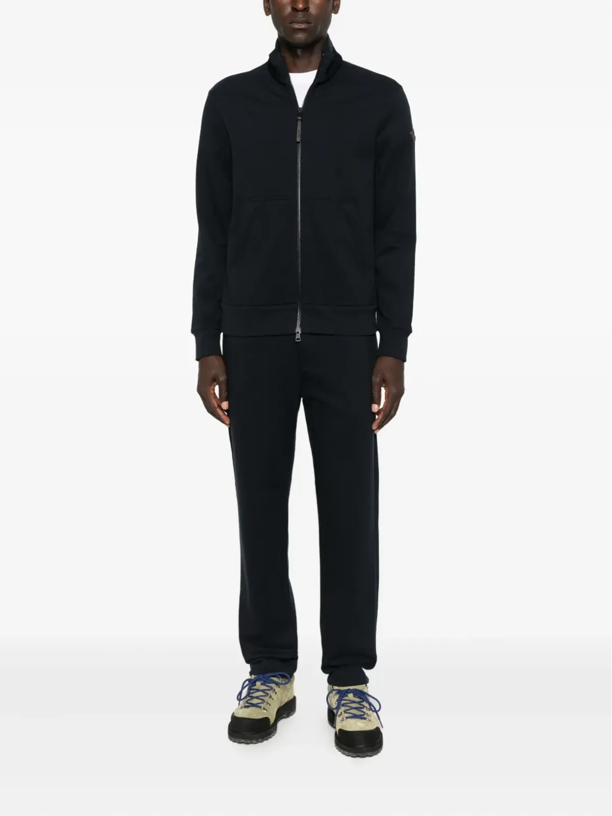 Moncler elasticated-waistband track pants - Black - 画像2
