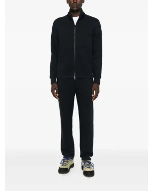 Moncler elasticated-waistband track pants - Black - サムネイル2