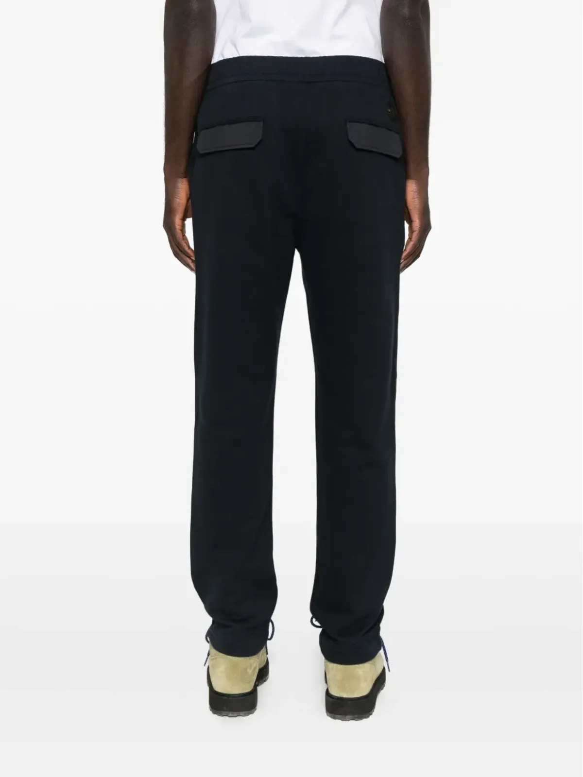 Moncler elasticated-waistband track pants - Black - 画像4