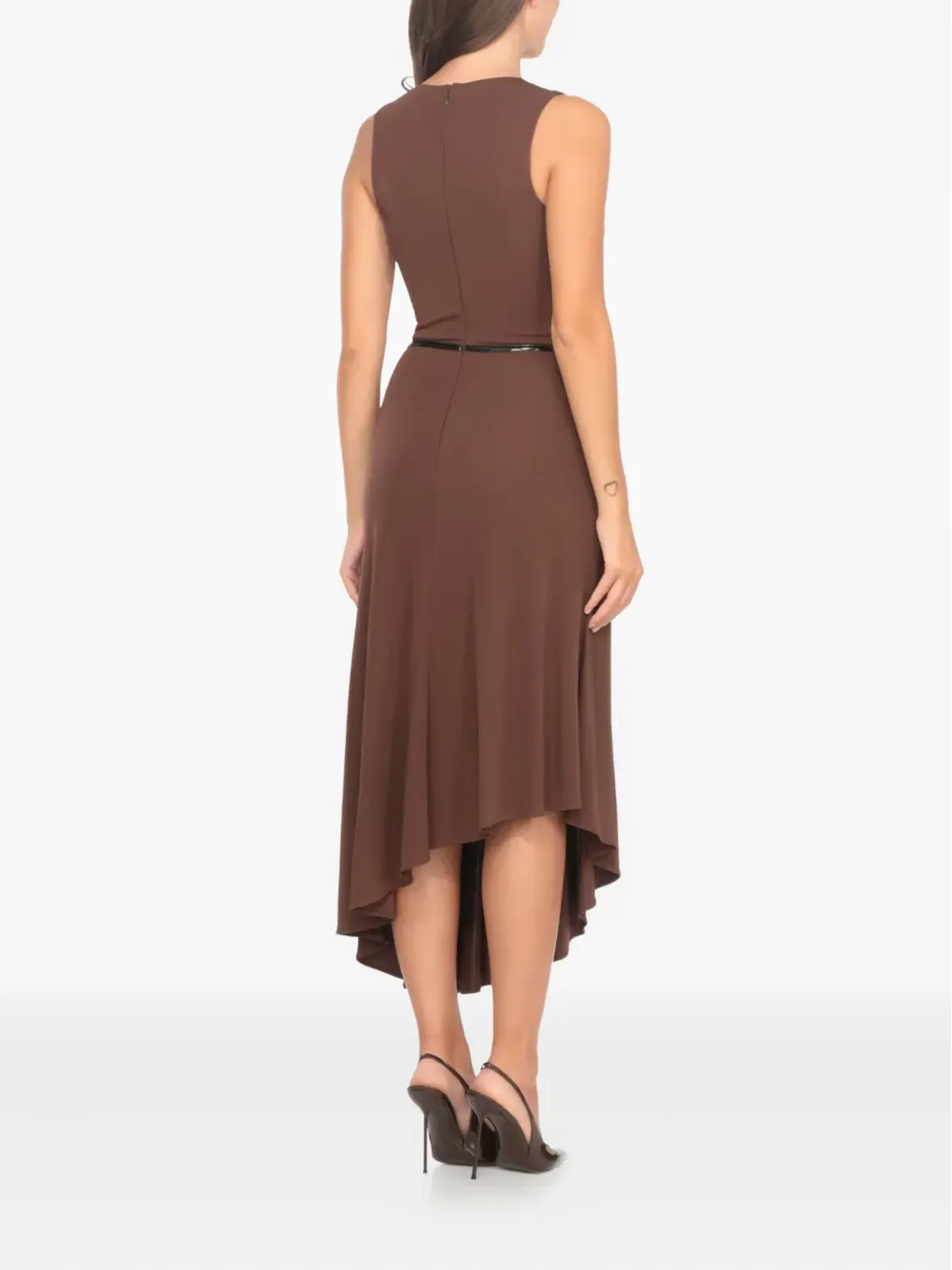 Elisabetta Franchi アシンメトリックドレス - 画像4