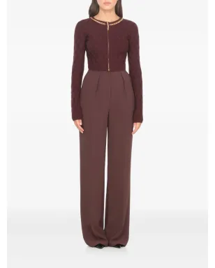 Elisabetta Franchi クロップドジップアップセーター - サムネイル2