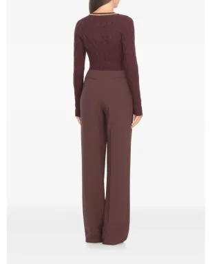 Elisabetta Franchi クロップドジップアップセーター - サムネイル4