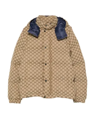 Gucci GGモノグラム パディッドジャケット - サムネイル1