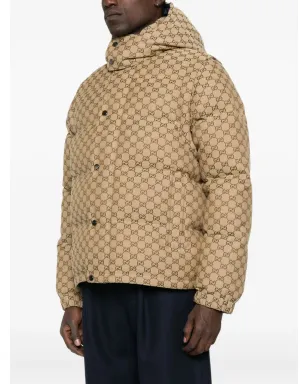 Gucci GGモノグラム パディッドジャケット - サムネイル3
