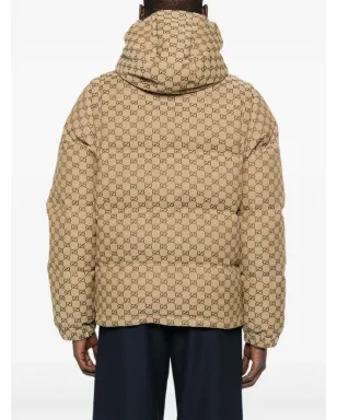Gucci GGモノグラム パディッドジャケット - サムネイル4