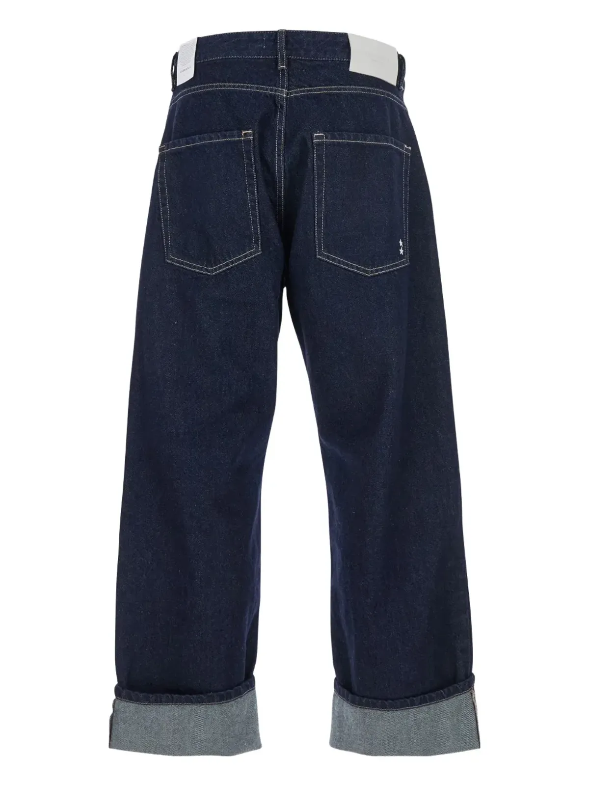 ICON DENIM ターンアップヘムジーンズ - 画像2