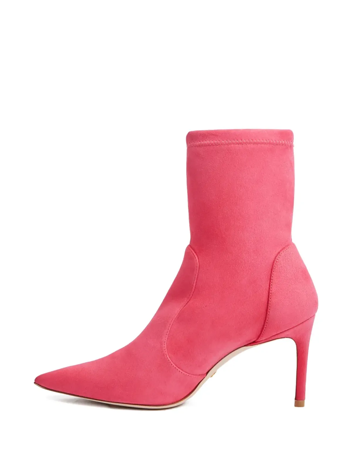 Stuart Weitzman 85mmストレッチブーティ（ピンク） - 画像3