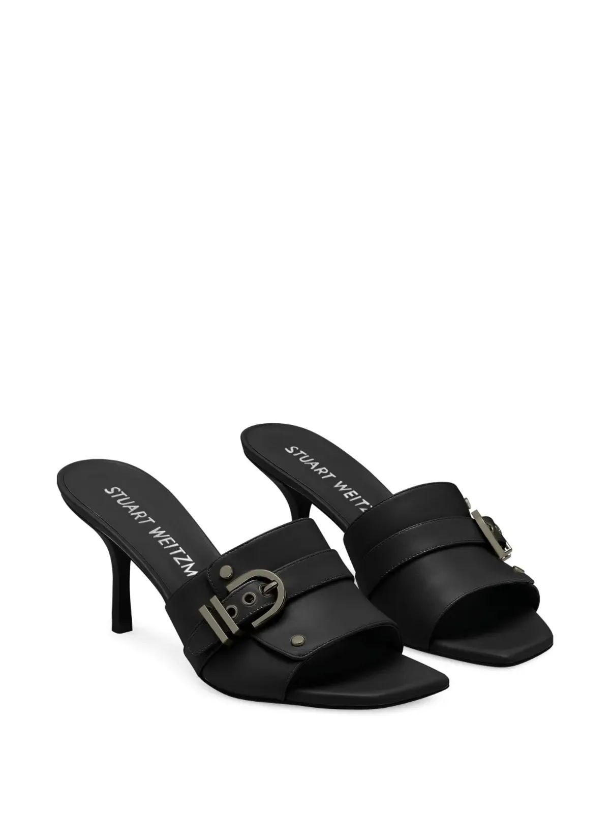 Stuart Weitzman 75mm Maverick サンダル - ブラック - 画像2