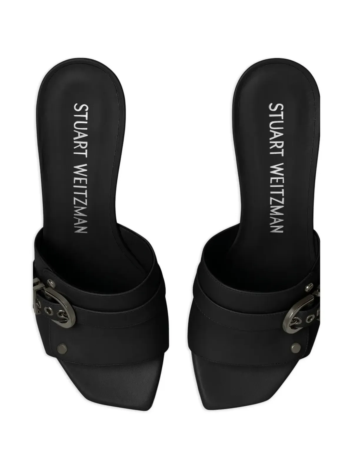 Stuart Weitzman 75mm Maverick サンダル - ブラック - 画像3
