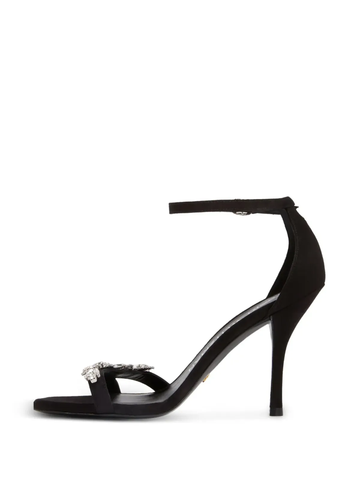 Stuart Weitzman Nudist Vow クリスタル装飾サンダル - 画像3