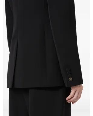 Max Mara ジゼル ショールラペル エンベリッシュド ブレザー - ブラック - サムネイル5