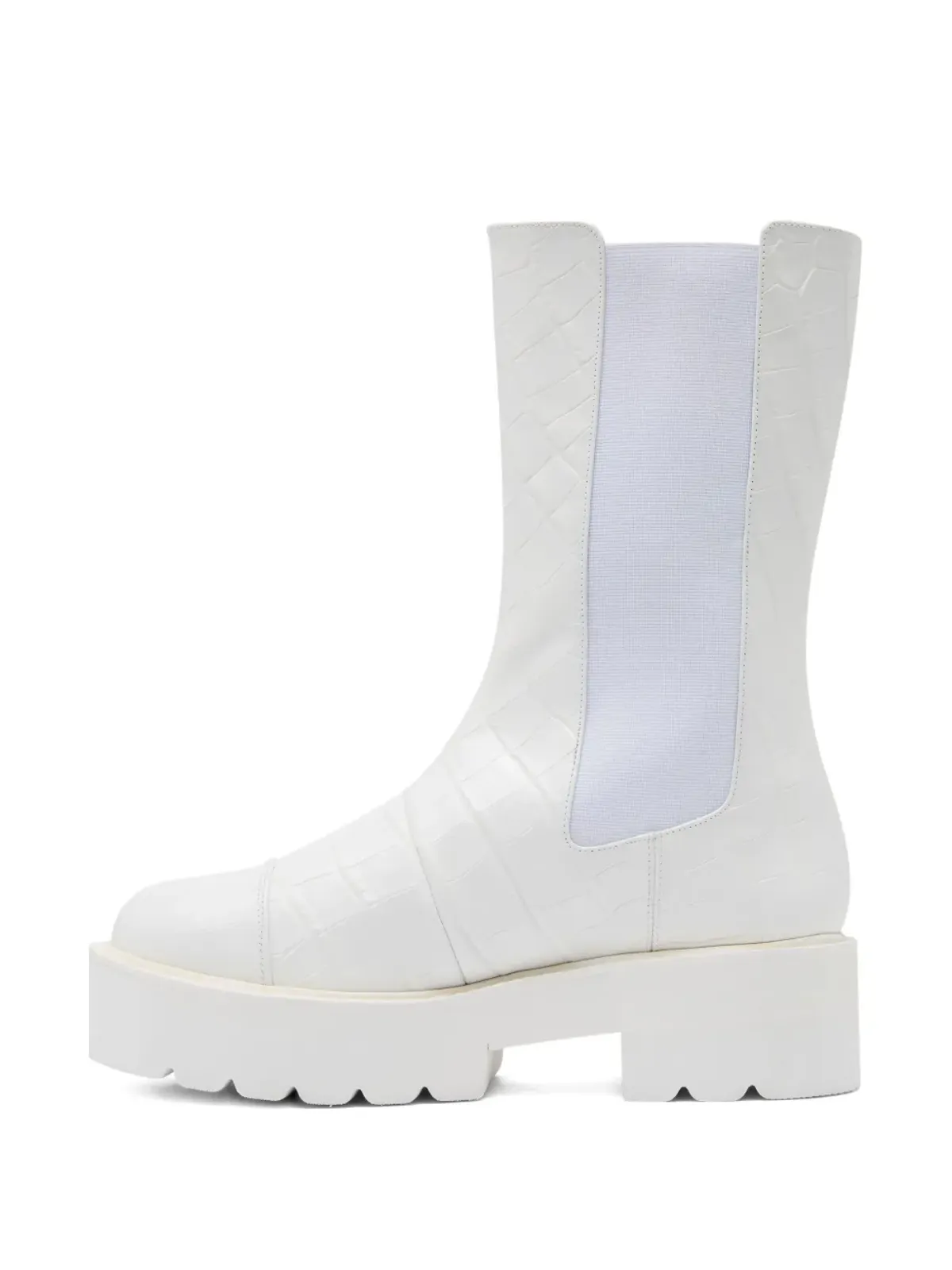 Stuart Weitzman Presley Ultralift プラットフォーム ラグソール ブーツ - 画像4