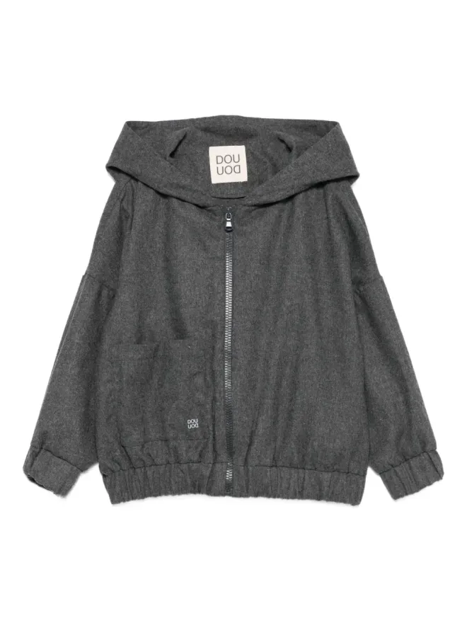 Douuod Kids Douuod Kids フード付きジップアップジャケットの商品画像