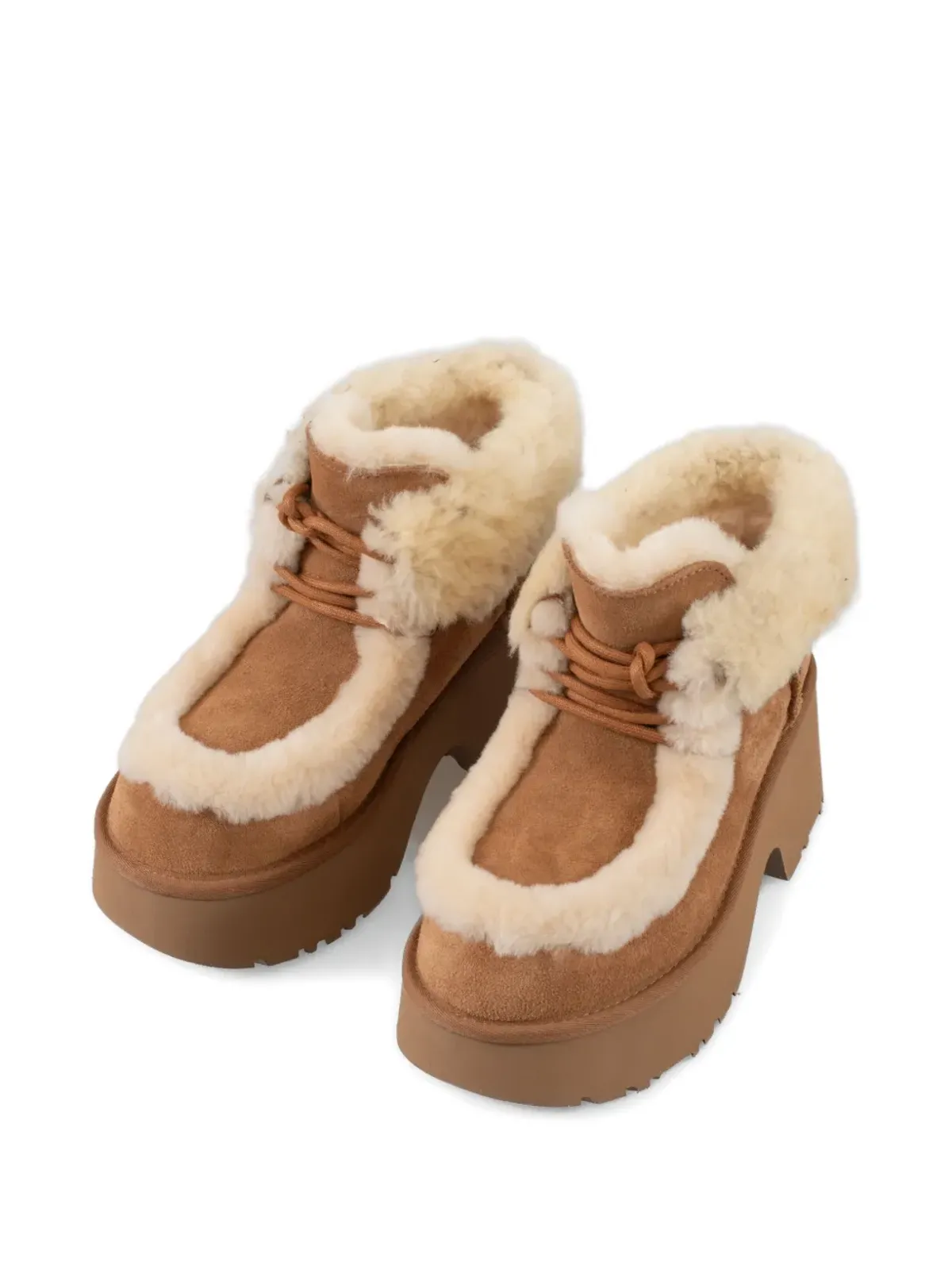 UGG Esmee プラットフォーム レースアップ ブーツ - 画像3