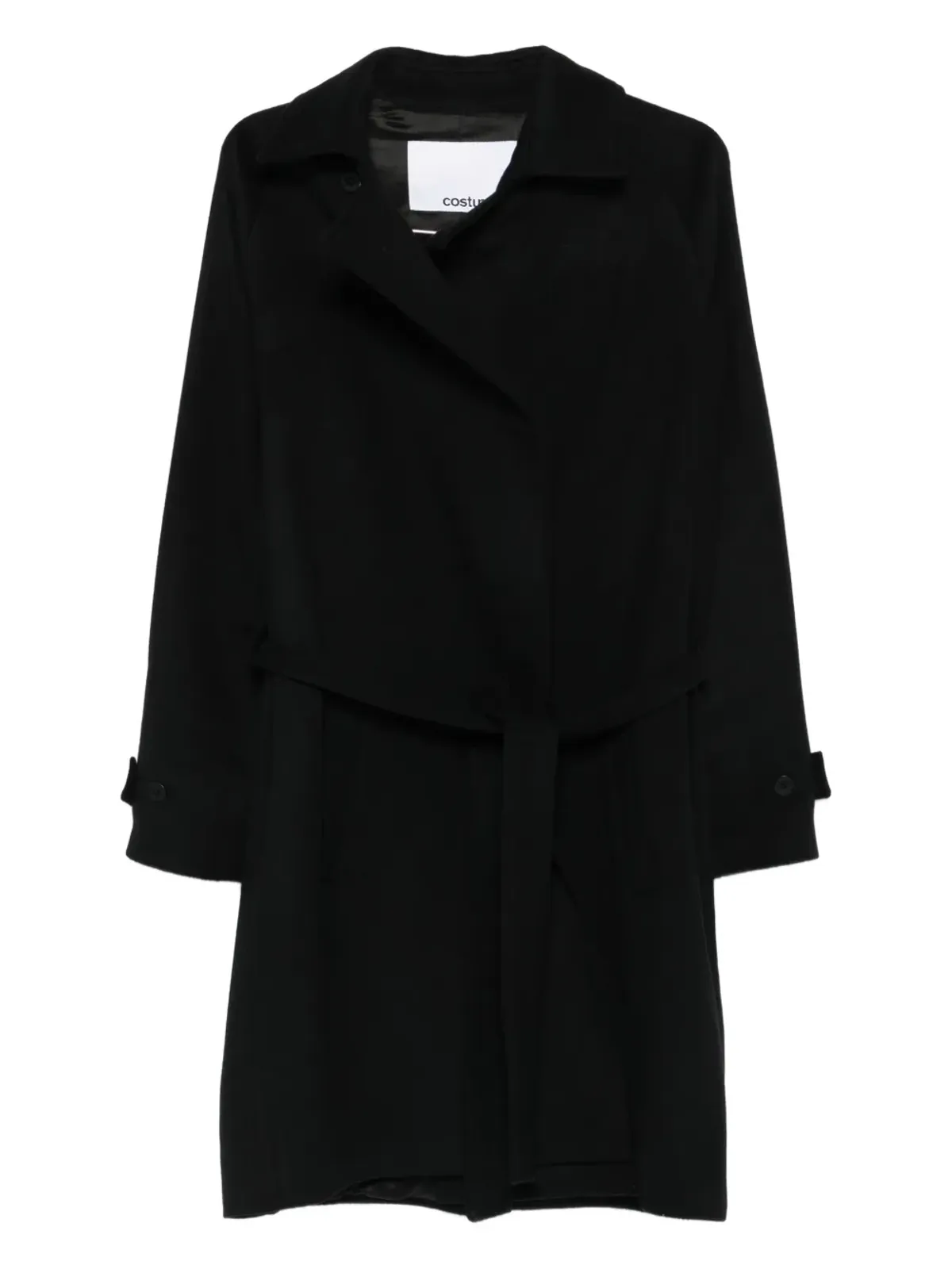Costumein ベルト付き ダブルブレストコート - 画像1