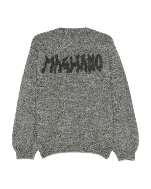 Magliano ボタンフロント・スペックルド カーディガン - ブラック - サムネイル2