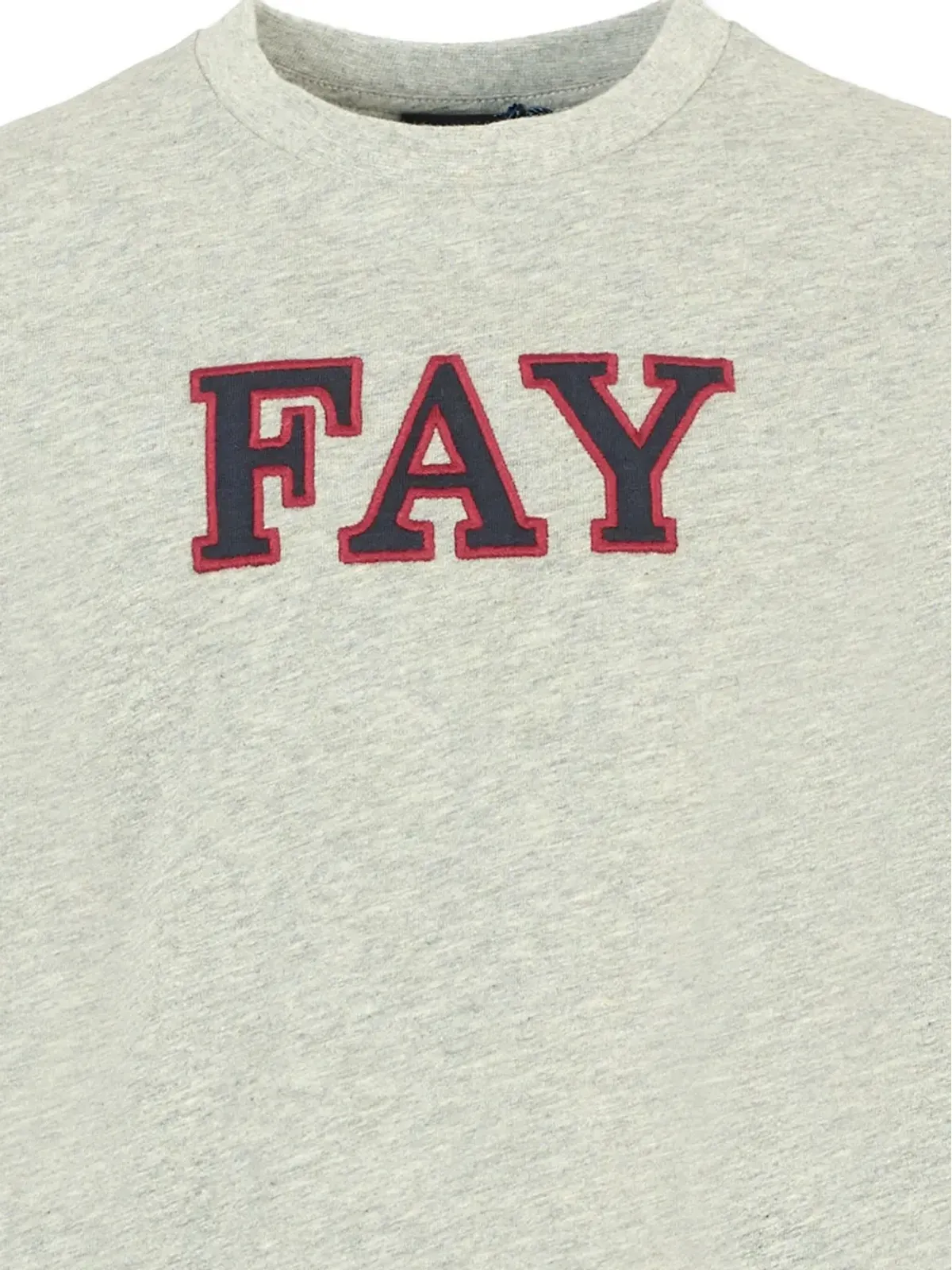 Fay Kids ロングスリーブ ロゴTシャツ - 画像3