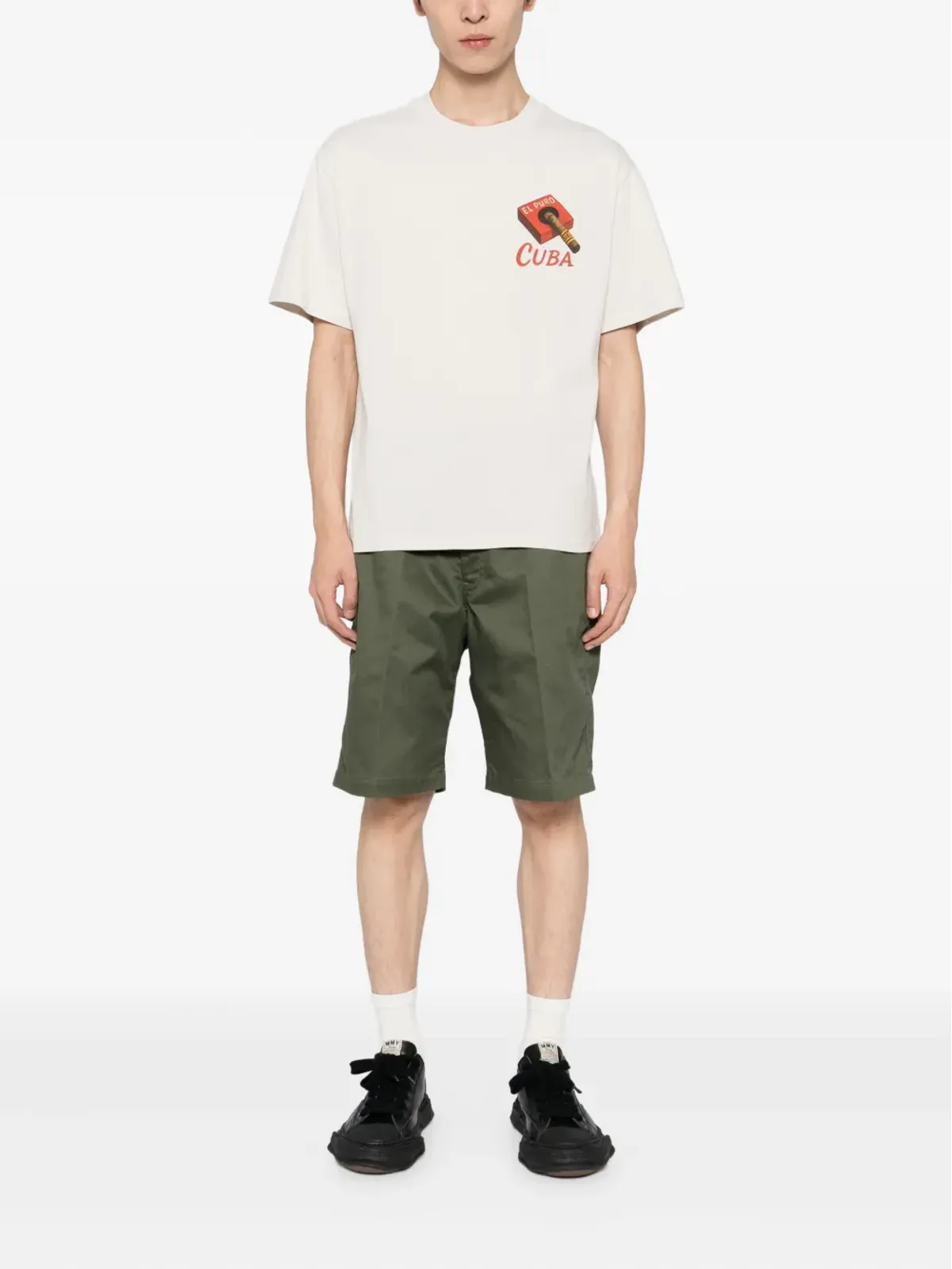 Melt グラフィックプリントTシャツ - 画像2