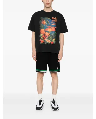 Melt グラフィックプリント コットン Tシャツ - サムネイル2