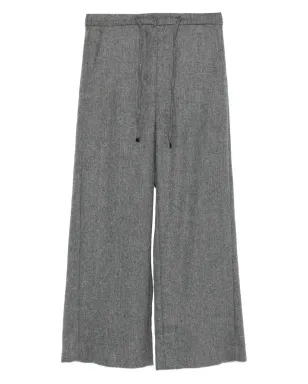 S Max Mara ドローストリング付きパンツ - グレー - サムネイル1