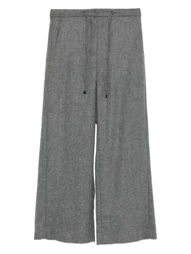 'S Max Mara S Max Mara ドローストリング付きパンツ - グレーの商品画像
